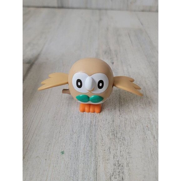 McDonald's 2017 Rowlet pokemon wind up toy figure - Picture 1 of 4